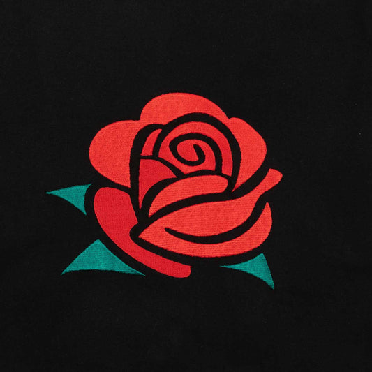 刺繍Tシャツ(ローズ)