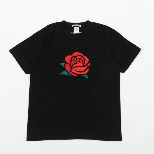 刺繍Tシャツ(ローズ)