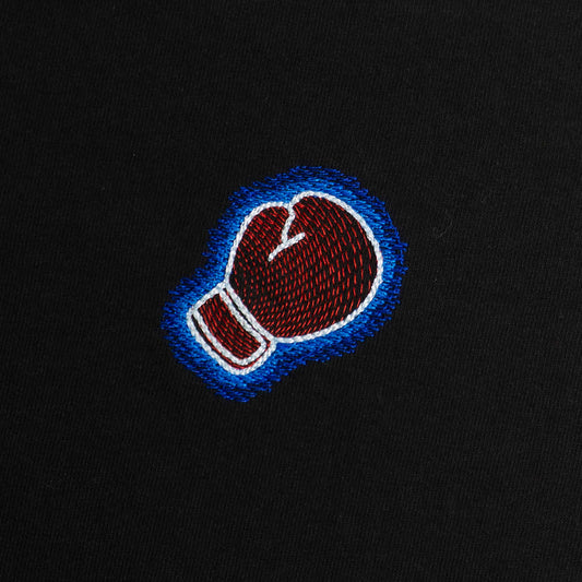 光って見える!スポーツ刺繍Tシャツ(ボクシング)