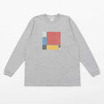 Gallery viewerに画像を読み込む, 刺繍長袖Tシャツ（Mondrian）
