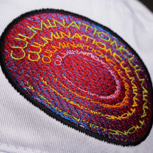 刺繍コットンバケットハット(楕円シェイプ刺繍)