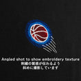 Gallery viewerに画像を読み込む, 光って見える！スポーツ刺繍Tシャツ（バスケットボール）
